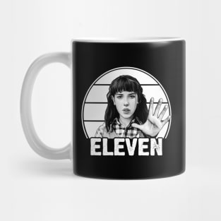 Eleven Stranger Things!! BW Mug